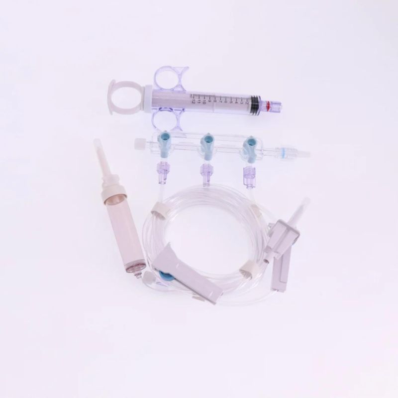 Medical Manifold Kits Cardiology Angiography Cardiovascular Kit Stopcock