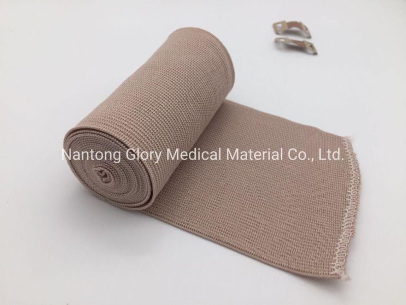 Hospital Product Supply Medical Skin Color Rubber High Elastic Bandage