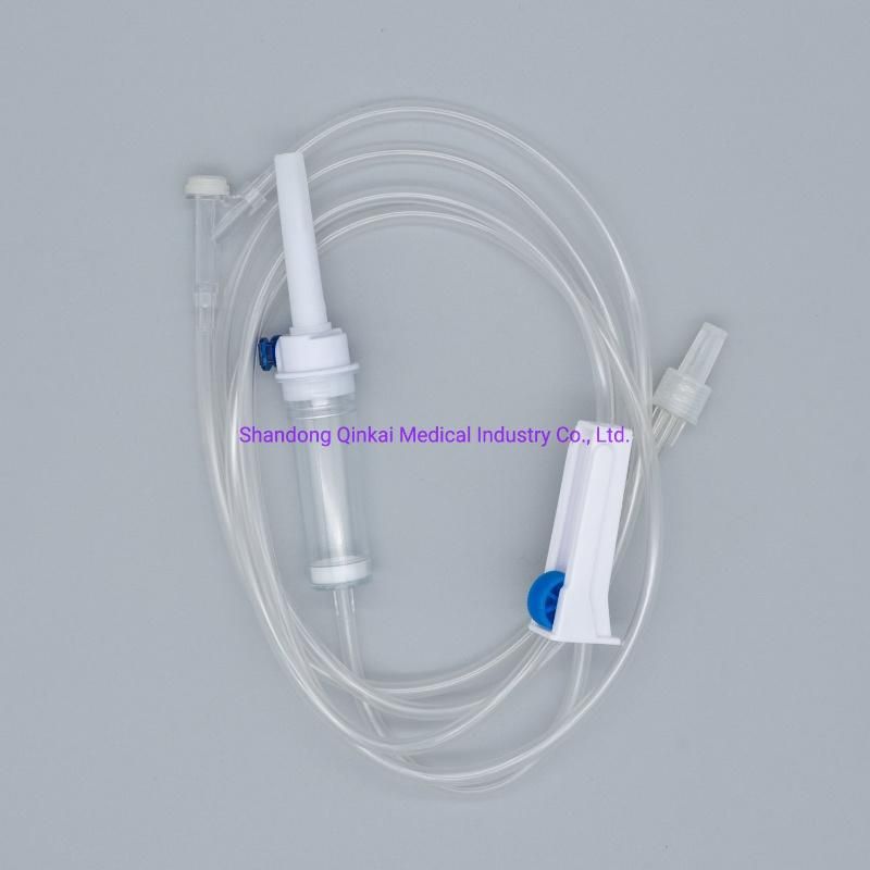 Disposable Infusion Set with Lure Slip or Lure Lock