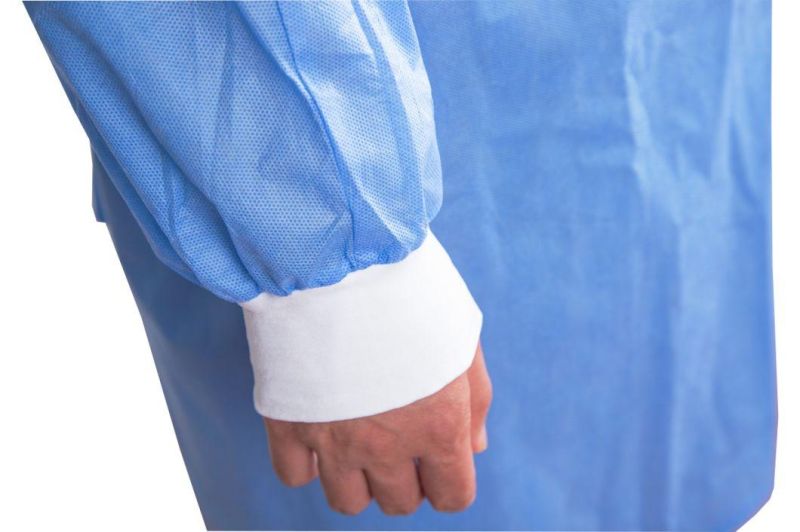 SMS Non Woven Fabric Disposable Overalls Medical Gown Manufacturer