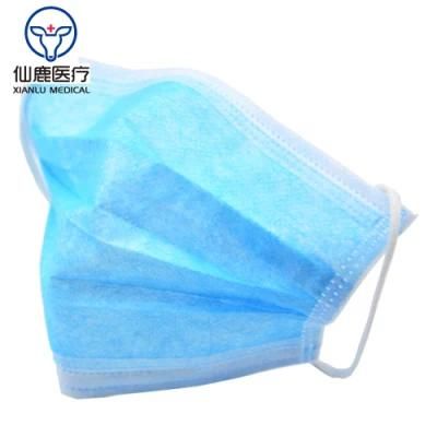 Medical Protective Disposable Non Woven 3ply Face Mask En14683 Type Iir