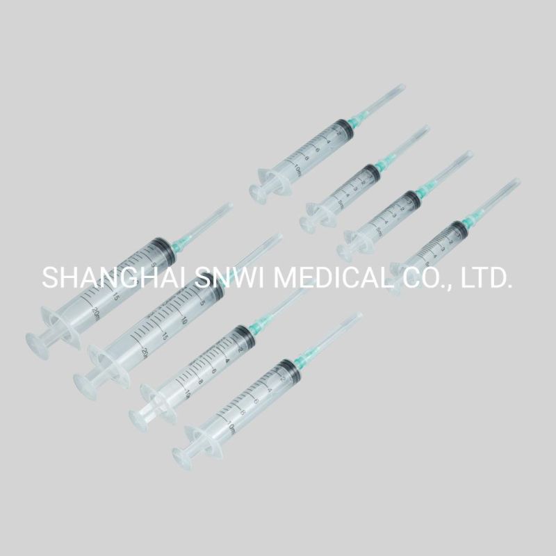 Auto Disable /Retractable Medical Disposable Safety Sterile Plastic Bcg Vaccine Syringe