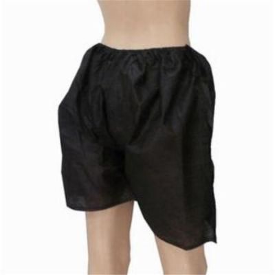 Disposable Examination Boxer Shorts Non Woven Patient Colonoscopy Pants