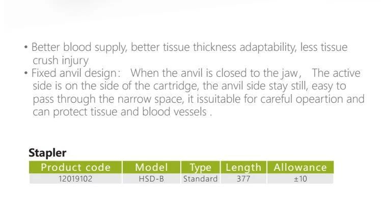 Disposable Endo Cutter Stapler, Abdominal Surgery