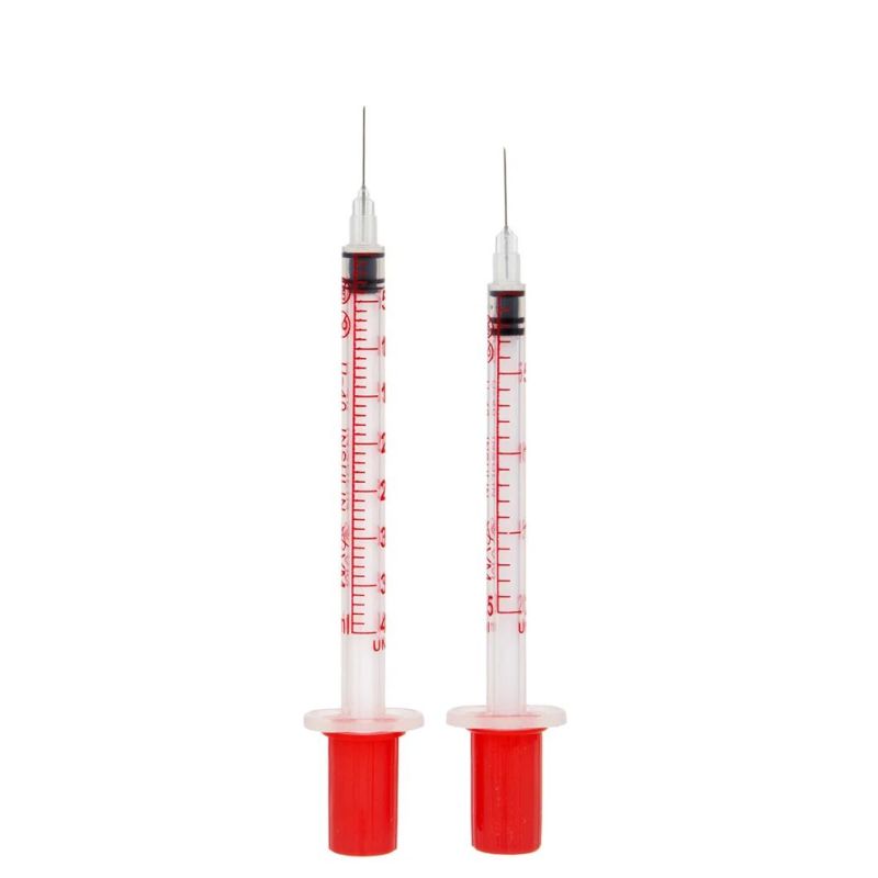 Disposable Insulin Syringe 50/101units for Insulin Injection