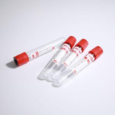 Hot Sale Blood Sample Tube 10 Ml Plain in Hospital