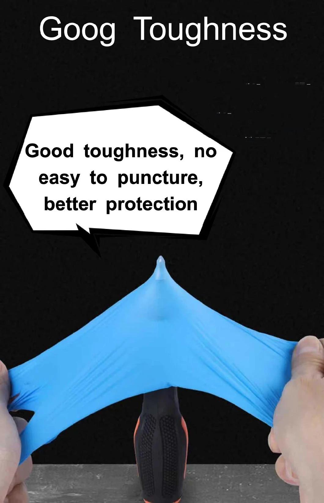 FDA CE Disposable Medical Nitrile Blend Examination Gloves