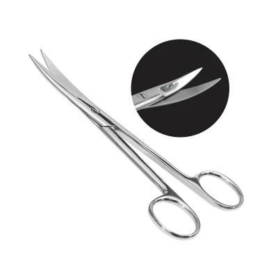 Medical Curved Tip Stainless Steel Surgical Tissue Removal Scissors