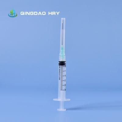 3-Parts Sterile Disposable Syringe 3ml Luer Lock with Needle FDA CE&ISO Approved