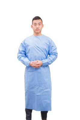 Hot Sale Disposable SMS Sterile Hospital Opertion Gown Isolation Gowns