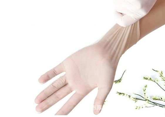 Professional White Available PVC Protective Gloves Powder Free Medical Examination Gloves