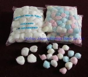 Disposable 100% Absorbent Cotton Sterilized Color Cotton Ball