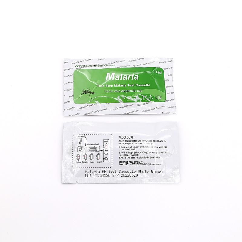 Medical Diagnostic Malaria Rapid Test Kit in Cassette or Strip