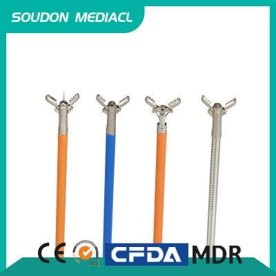 PE Coated Disposable Endoscopy Biopsy Forceps Oval Cup