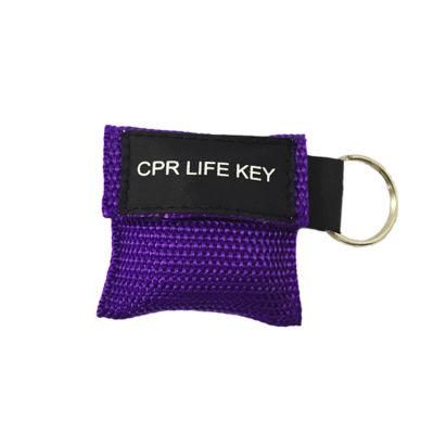 Mask with Keychain for Emergency First Aid for CPR Pocket Mask