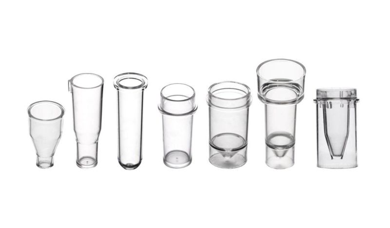 Plastic Transparent Sample Cuvettes Cup for French Stago Coagulometer