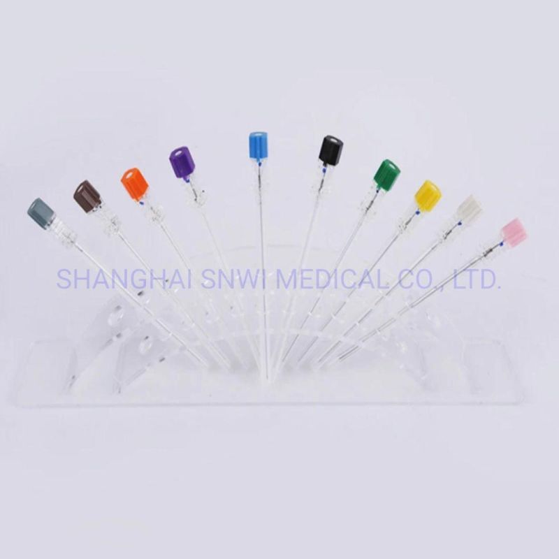 CE&ISO Certificate Medical Disposable Epidural Needle of Made in China