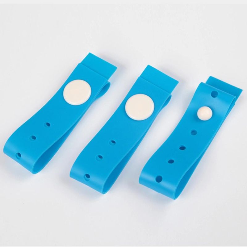 High Quality Elastic Medical Disposable Tourniquet with Button for Blood Collection