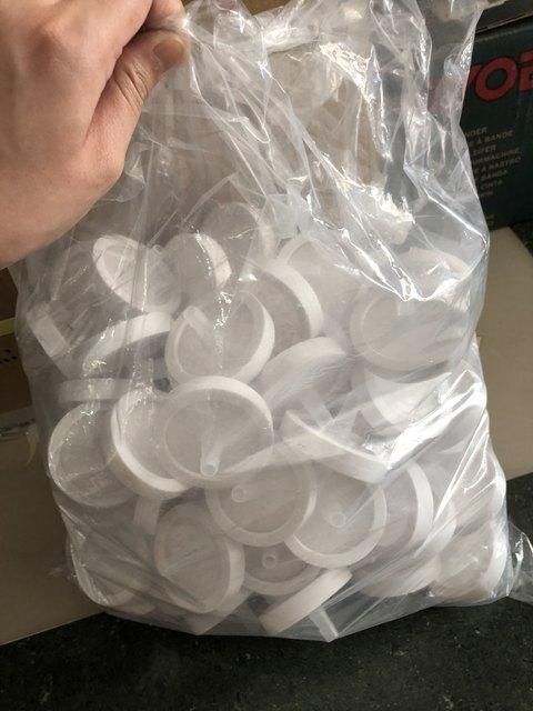 CE & ISO13485 Plastic for 5L Oxygen Concentrator HEPA Filter