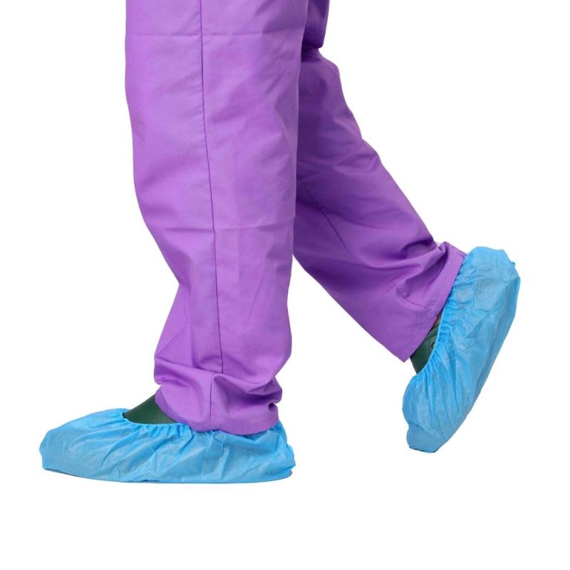 Disposable Anti-Skid CPE Fabric Durable Shoe Cover