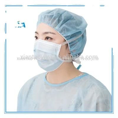 En14863 Type Iir Disposable Surgical Tie-on Face Mask 3 Ply Surgical Mask Tie-on