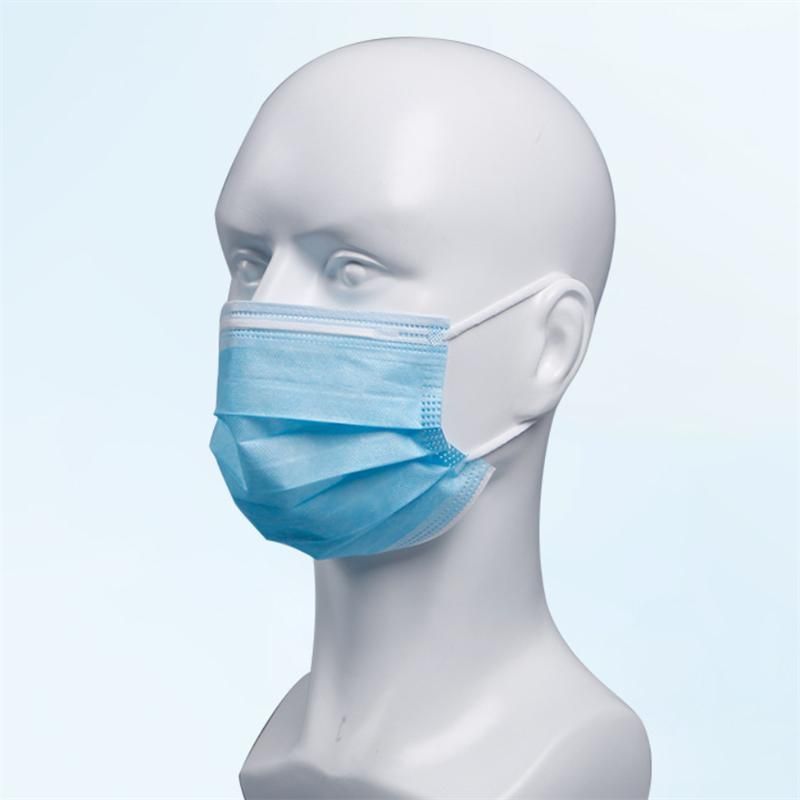 Breathable/Comfortable/Soft Non-Woven 3ply Masks Disposable Protection Facial/Face Mask with Earloop