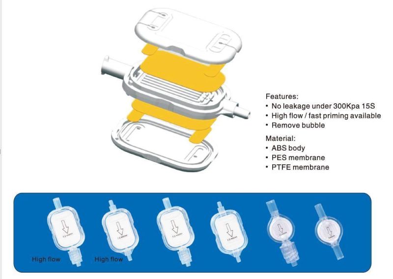 Precision High Flow Filter Infusion Filter