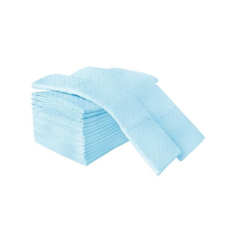 Top-Ranking Suppliers High Absorbent Medical Dry Surface Underpad 80*150 Fluff Pulp Baby Undersheet Bulk Disposable Underpads Cheap Price for