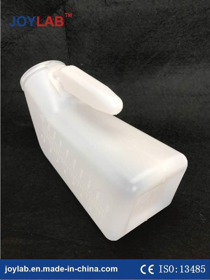 Mouth Smooth Graduation Exact White PP Medical Adult Hand Urinal