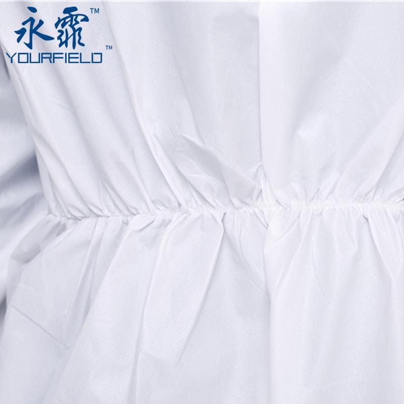 Yourfield Jumpsuit Disposable Isolation Suit Clothing