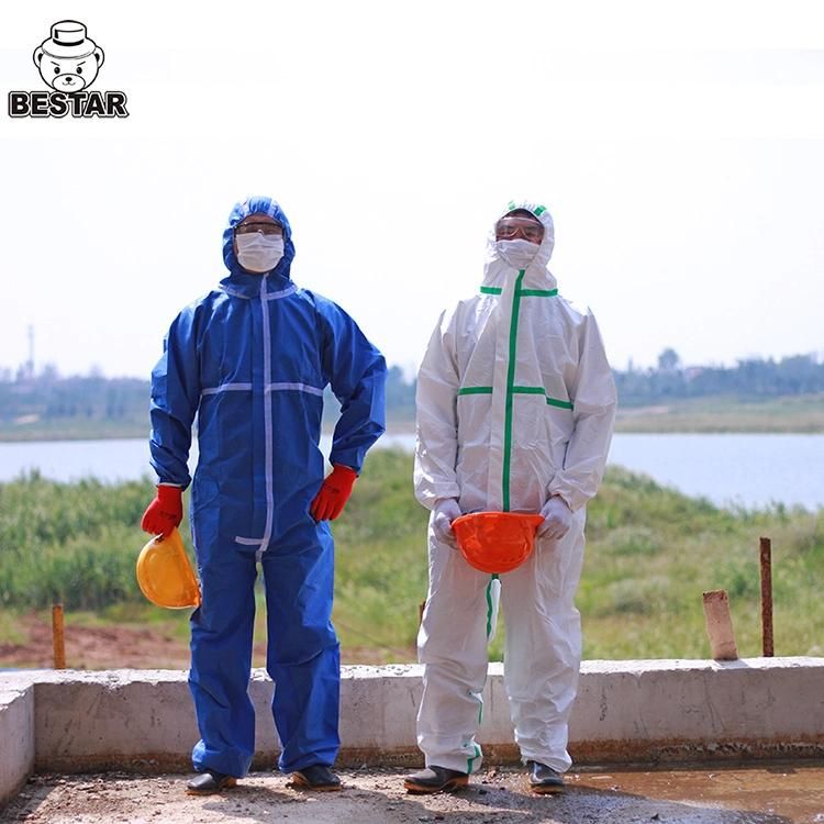 Disposable Type4/5/6 Medical Protection Coverall