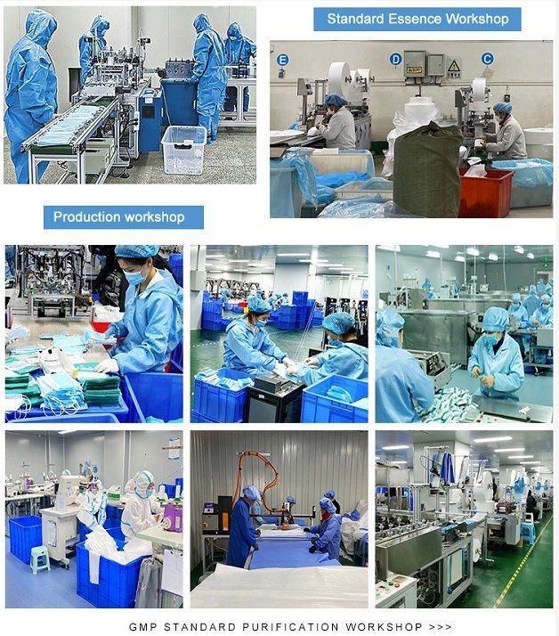 PP+PE AAMI Level1 -3 Non-Sterile Ultrasonic Protective Surgical Gown