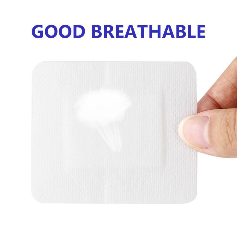 Pre-Cut Dressing Covers Soft Cloth Non Woven Fabric Wound Dressing Patch (10cm X 12cm)