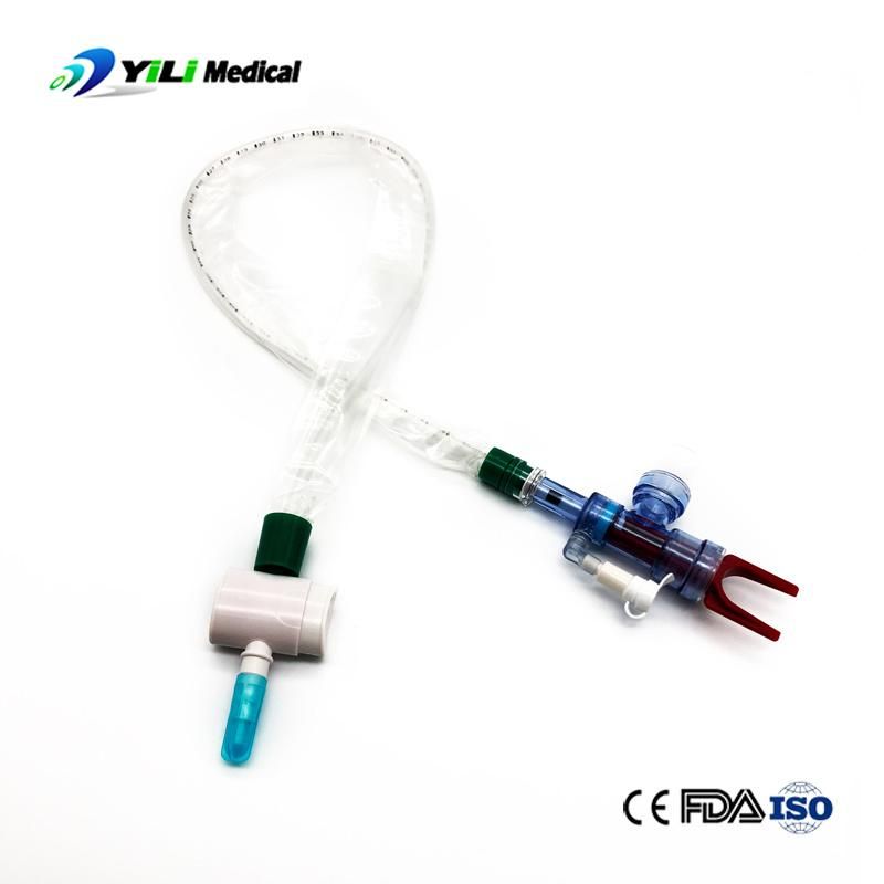 CE Approved Disposable 24h 72h Closed Suction Catheter