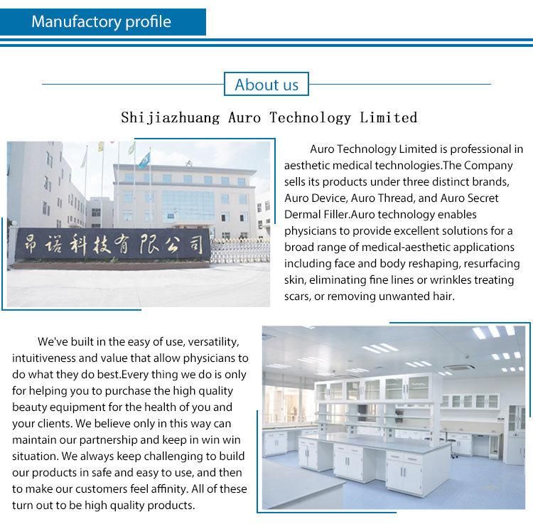 Hot Selling Anti Wrinkle Plastic Surgery Ha Dermal Face Filler Injections Ha for Lip Nose Lift