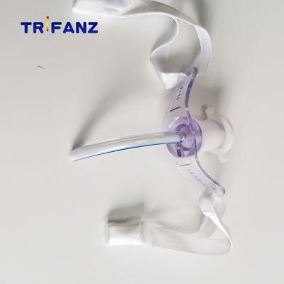 High Quality Disposable Tracheostomy Tube Without Cuff