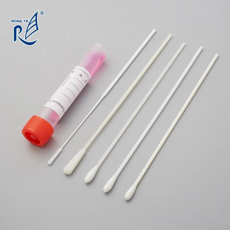 Viral Transport Media Tube with Flocked Nasal Oral Swab