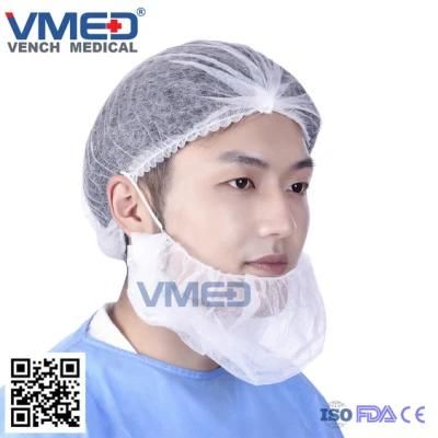 Nonwoven Beard Cover with Single Head-Loop or Double Ear-Loops