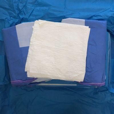 Sterile Chest Surgical Pack/Kits with Chest T Drape