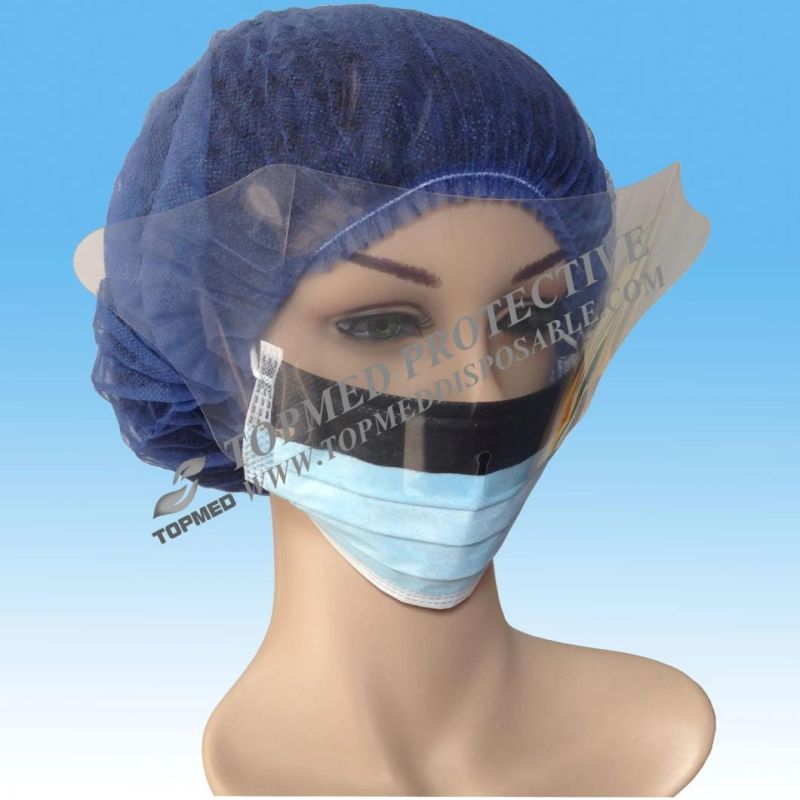 Nonwoven Anti-Fog Face Mask with Eye Shield, Dental Face Mask