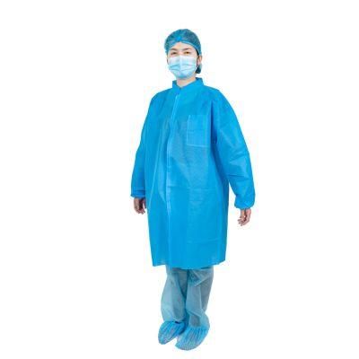 Disposable Polypropylene White Lab Coat, SBPP Uniforms