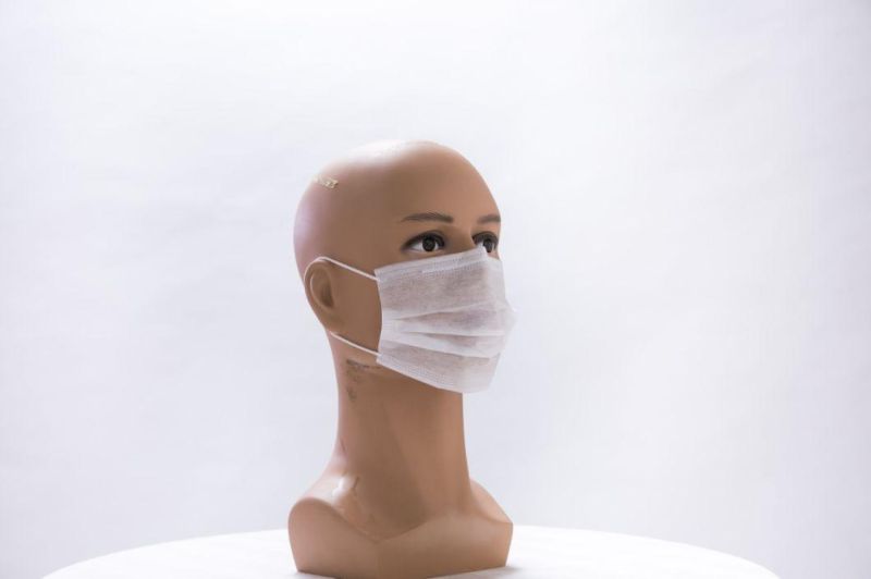 Disposable Protective 3 Ply Non-Woven Face Mask for Dust Virus