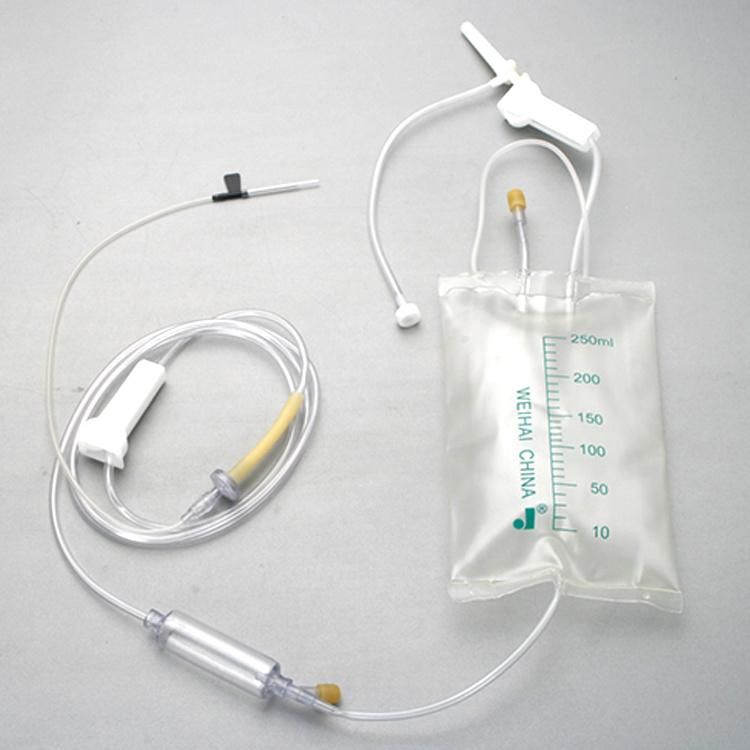 Hospital Disposable Medical Drip Controller Hypodermic IV Intravenous Infusion Set