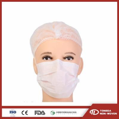 Factory Supplier Disposable Nonwoven Mob Cap Doctors Head Cap with Single Elastic