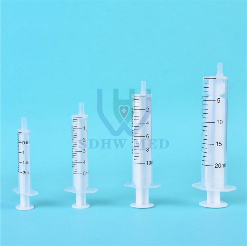 1ml 3ml 5ml 10ml 20ml 30ml 60ml Plastic Oral Syringes with Tip Cap