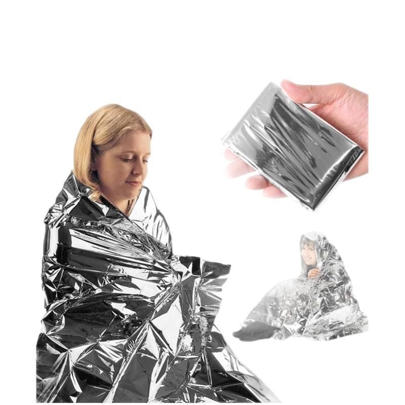 First Aid Product Golden & Sliver Emergency Rescue Thermal Blanket