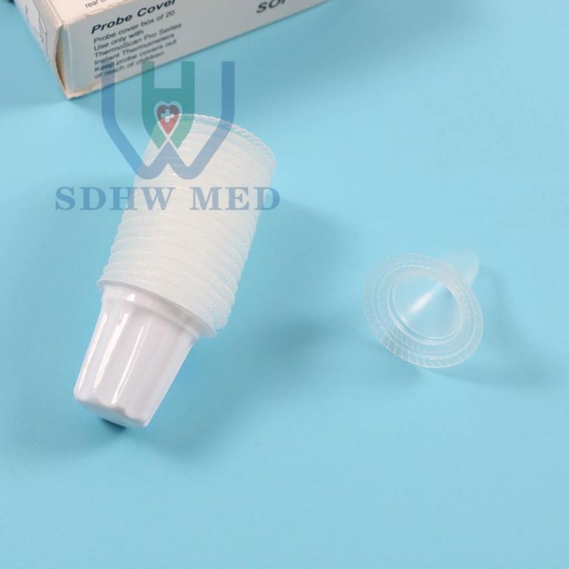 Waterproof School Hospital Use Disposable Probe Cover for Ear Thermometer with CE