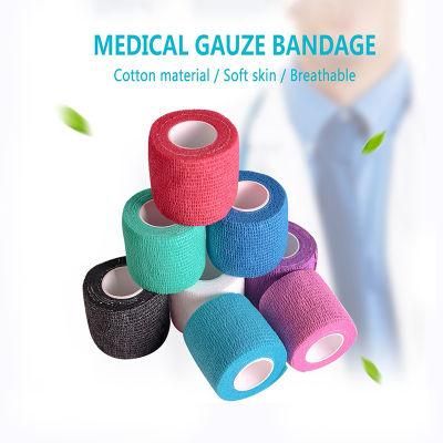 Disposable Medical Walgreens Supplier Emergency Self Adhesive Cohesive Bandage