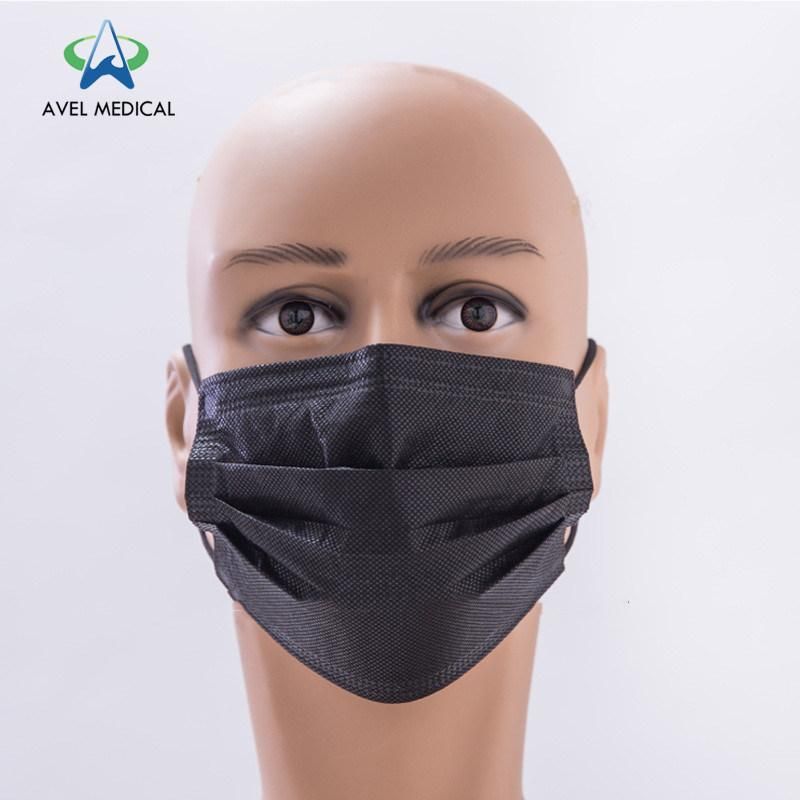 Hot Sale Fast Shipping 3 Ply Disposable Face Masks Dust Face Masks Disposable Non-Woven Surgical Face Mask with Ear-Loop for Anti Virus