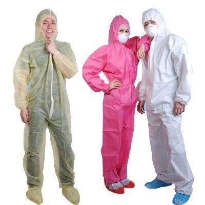 Worker Uniform Disposable Nonwoven Coverall Working Overall